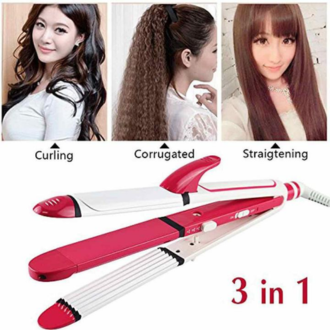 Shinon 3 In 1 Professional Electric Hair Straightener, price