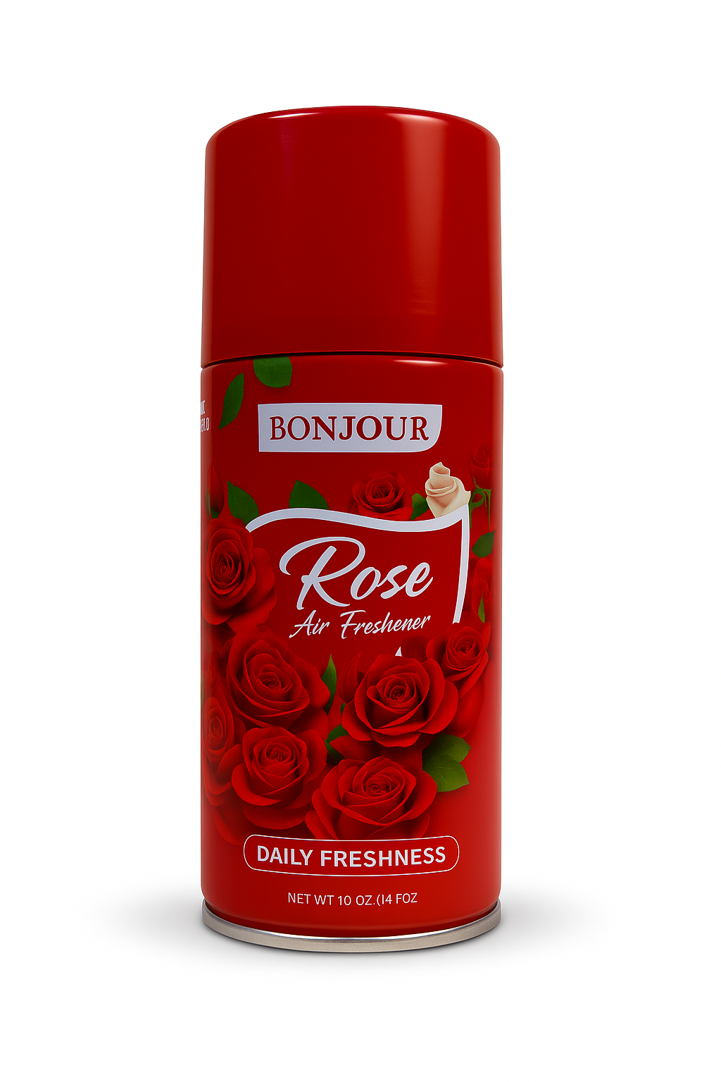 🌹 Bonjour 300ml Automatic Air Freshener Refill – Rose & Jasmine Scent | Long-Lasting Freshness for Home, Office & Washroom