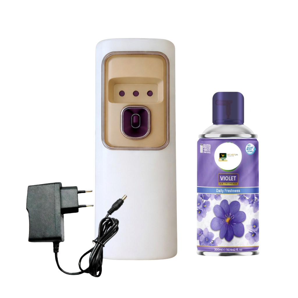 Electric Automatic Air Freshener Dispenser with Adopter plug and play