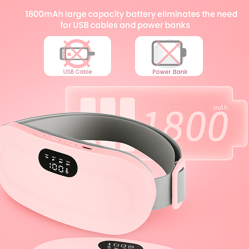 Menstrual Period Heating Pad for Cramps Massage