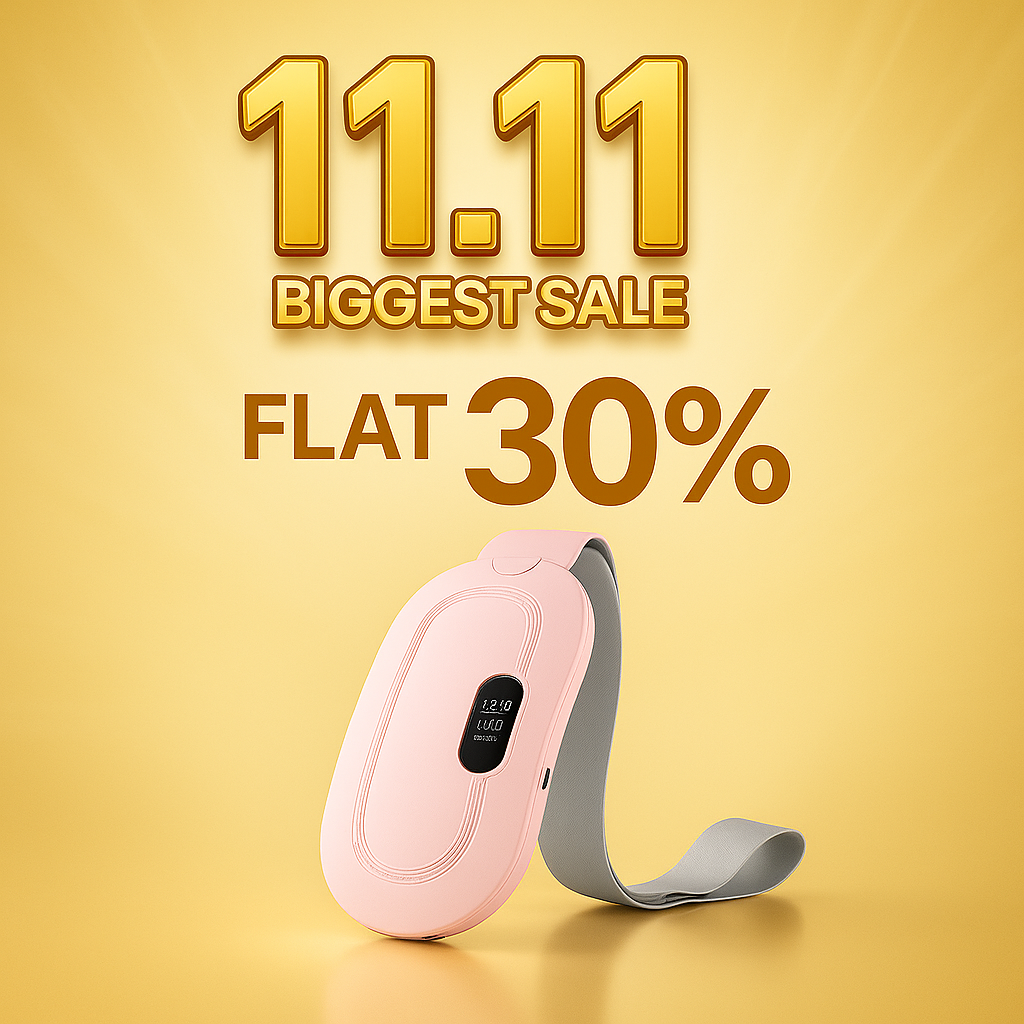 Menstrual Period Heating Pad for Cramps Massage