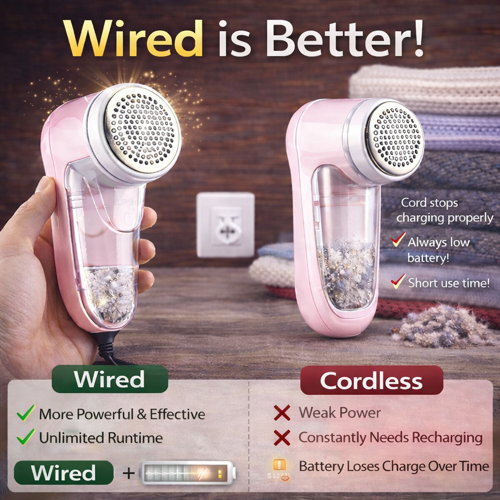 Powerful Electric Lint Remover – | Restore Clothes Like New