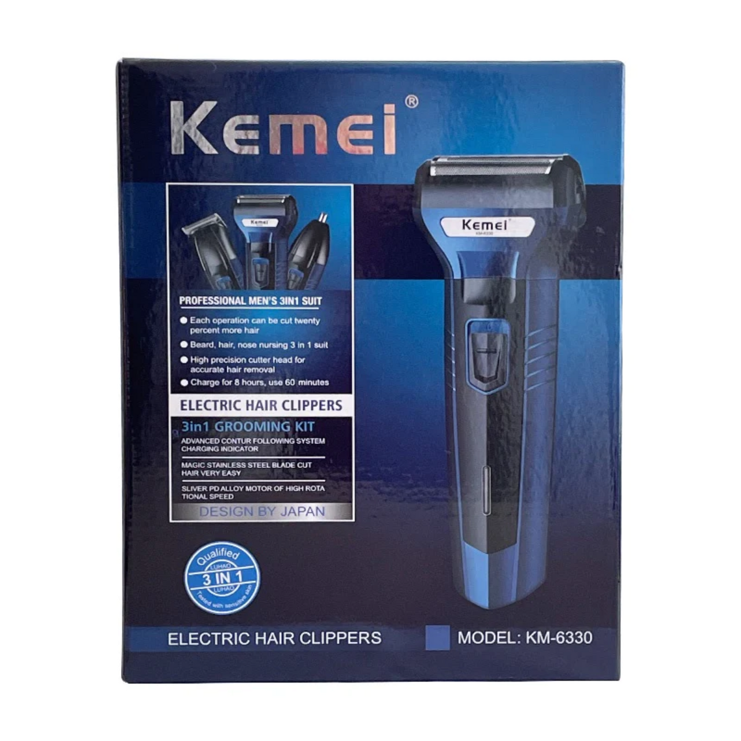 Kemei 3 in 1 Grooming Kit