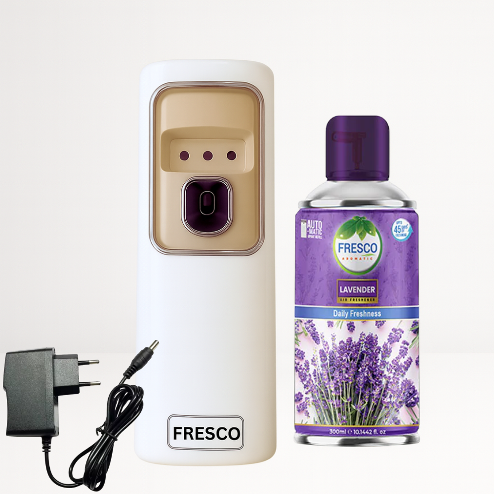 Electric Automatic Air Freshener Dispenser with Adopter plug and play