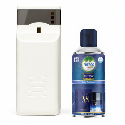 Fresco Automatic Air Freshener Dispenser  with Free Air Freshener & D-Size Batteries