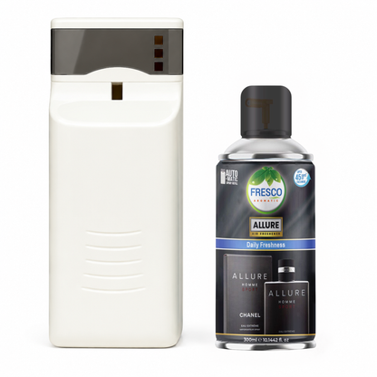 Fresco Automatic Air Freshener Dispenser  with Free Air Freshener & D-Size Batteries