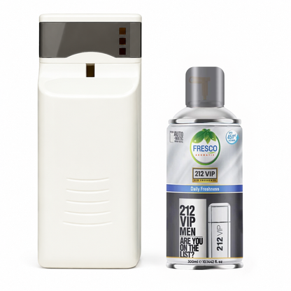 Fresco Automatic Air Freshener Dispenser  with Free Air Freshener & D-Size Batteries
