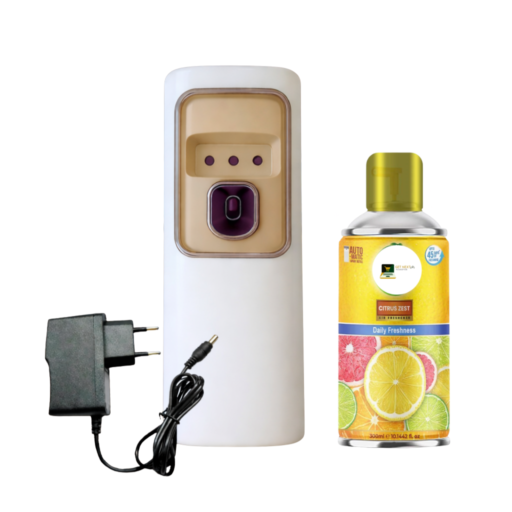 Electric Automatic Air Freshener Dispenser with Adopter plug and play