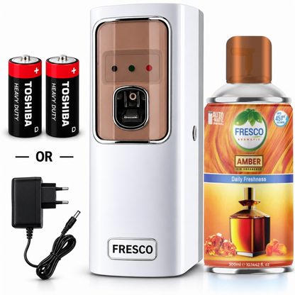 Fresco Electric Automatic Air Freshener Dispenser with Adopter plug and play