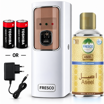 Fresco Electric Automatic Air Freshener Dispenser with Adopter plug and play