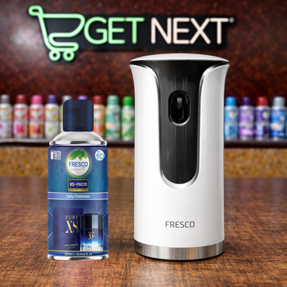 Fresco Premium LED Automatic Air Freshener Dispenser with Free Air Freshener & Batteries