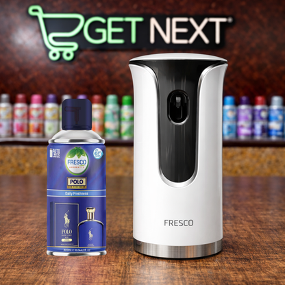 Fresco Premium LED Automatic Air Freshener Dispenser with Free Air Freshener & Batteries