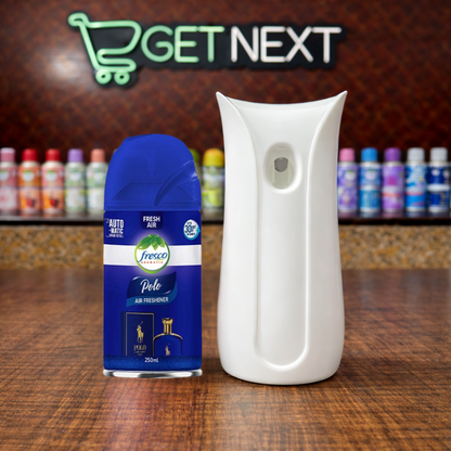 Fresco Smart Automatic Air Freshener Dispenser – Free Refill & Batteries