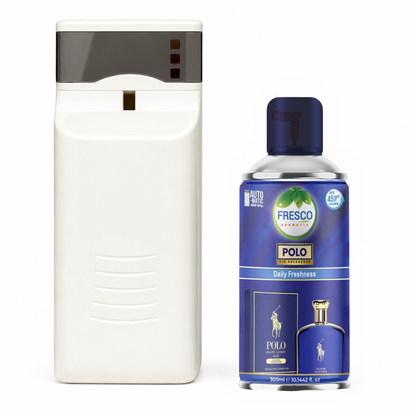 Fresco Automatic Air Freshener Dispenser  with Free Air Freshener & D-Size Batteries