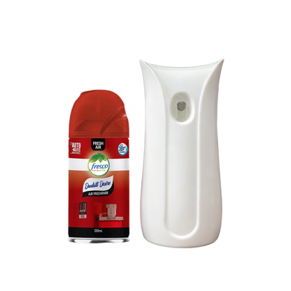 Fresco Smart Automatic Air Freshener Dispenser – Free Refill & Batteries