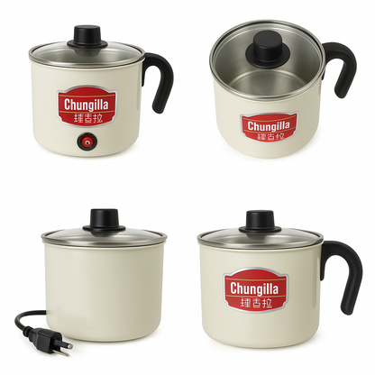 Multi-Function Electric Kettle Pot  Boil Water, Cook Noodles & Steam Eggs