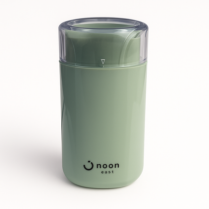 Imported Noon East Electric Coffee & Spice Grinder – Powerful Stainless Steel Blade,150W