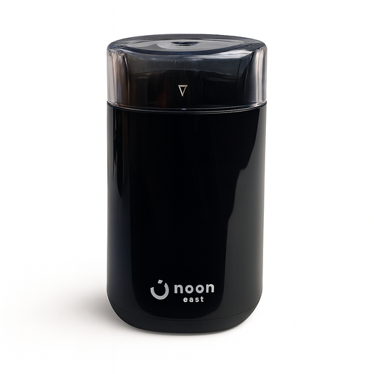 Imported Noon East Electric Coffee & Spice Grinder – Powerful Stainless Steel Blade,150W