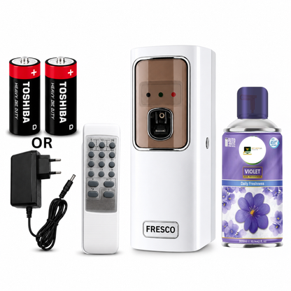 Automatic Air Freshener Dispenser With Free Refill Dual Power Spray Machine