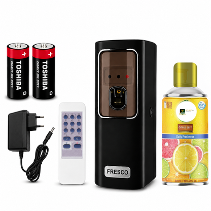 Automatic Air Freshener Dispenser With Free Refill Dual Power Spray Machine