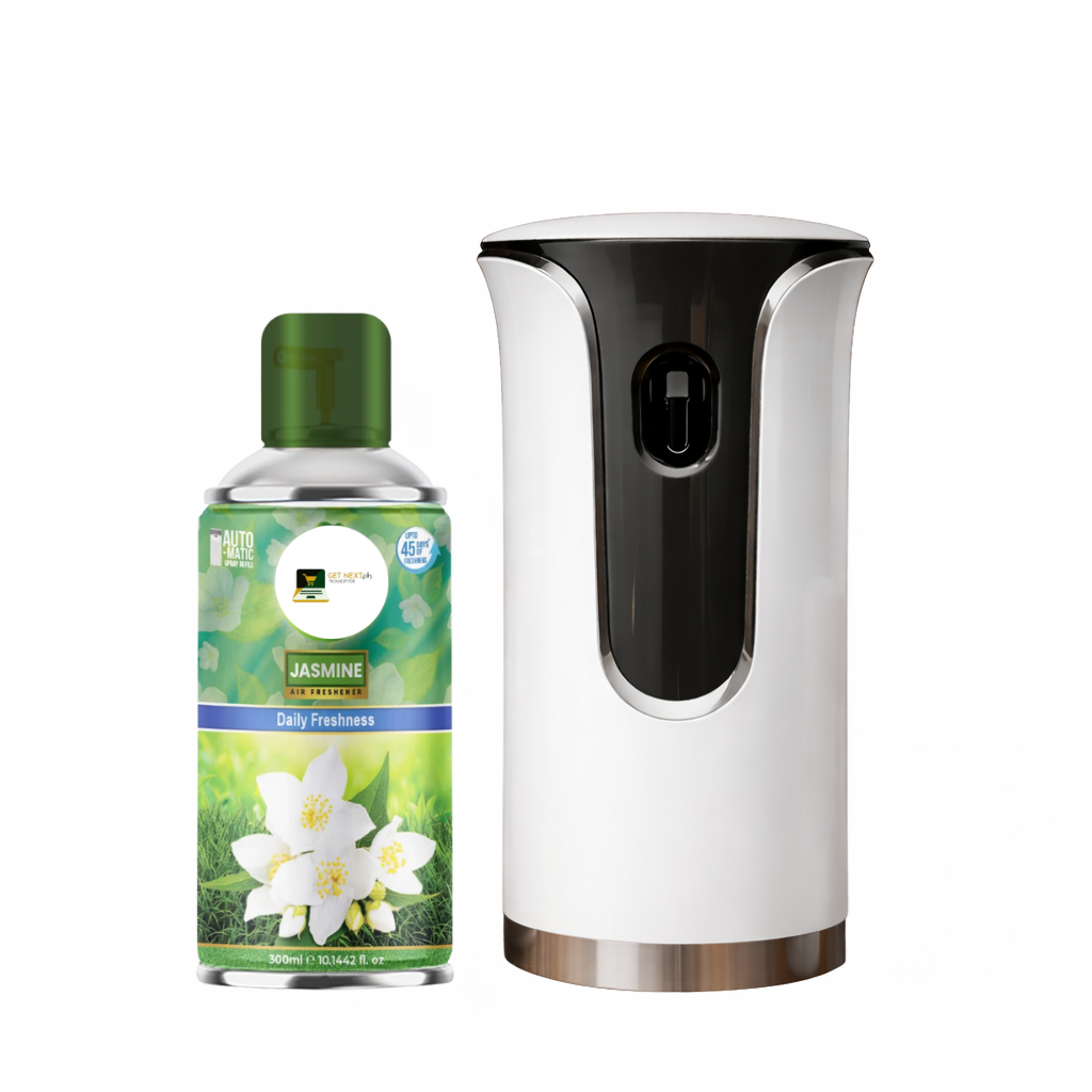 Premium LED Automatic Air Freshener Dispenser with Free Air Freshener & Batteries