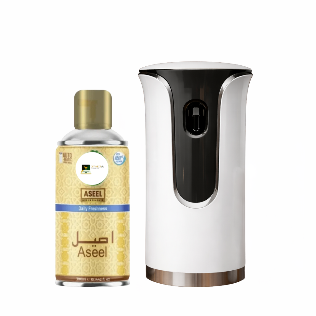 Premium LED Automatic Air Freshener Dispenser with Free Air Freshener & Batteries