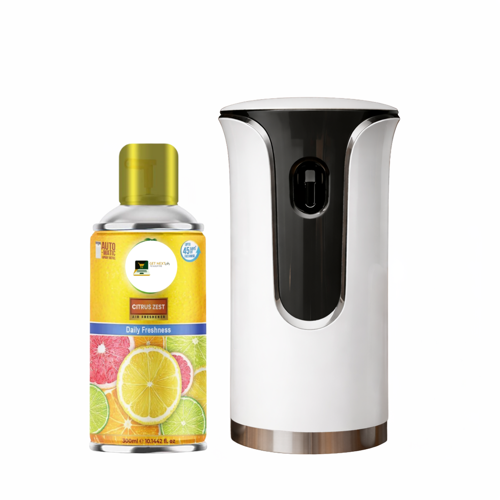 Premium LED Automatic Air Freshener Dispenser with Free Air Freshener & Batteries
