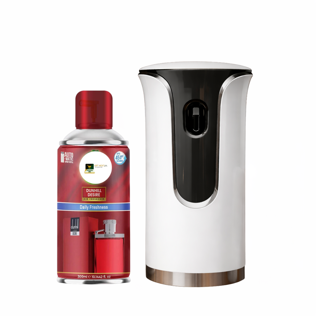 Premium LED Automatic Air Freshener Dispenser with Free Air Freshener & Batteries