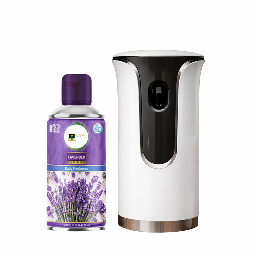 Premium LED Automatic Air Freshener Dispenser with Free Air Freshener & Batteries