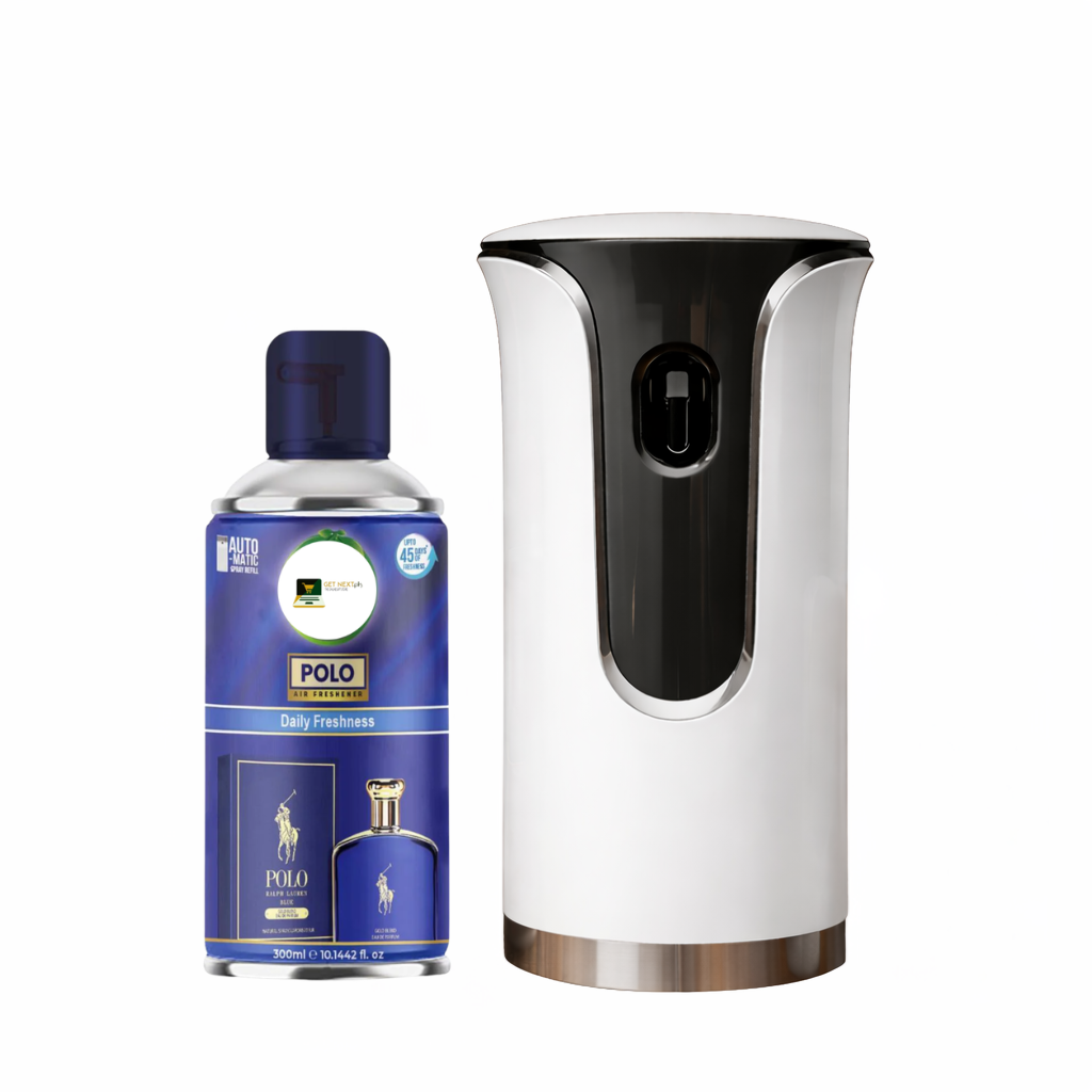 Premium LED Automatic Air Freshener Dispenser with Free Air Freshener & Batteries
