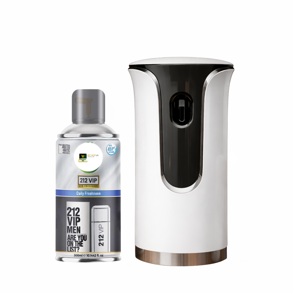 Premium LED Automatic Air Freshener Dispenser with Free Air Freshener & Batteries