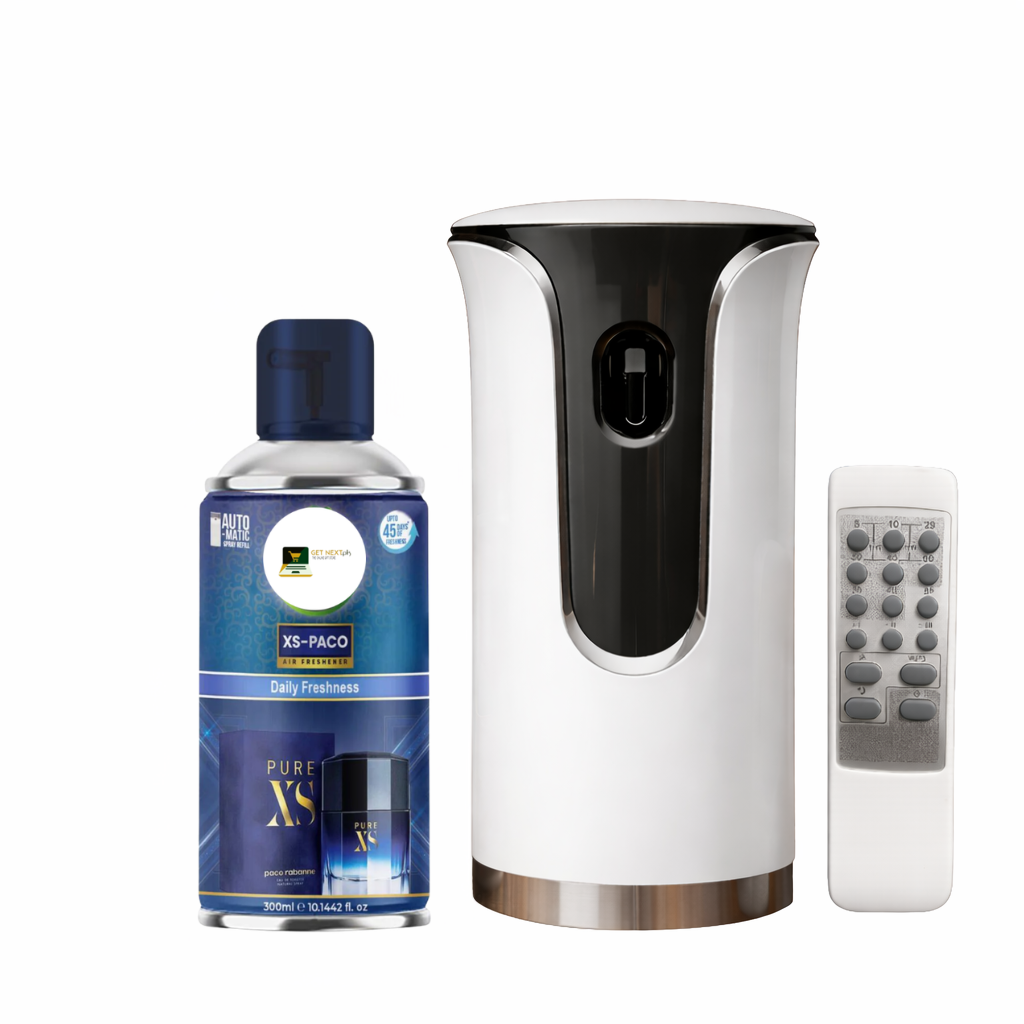 Premium Remote Control Automatic Air Freshener Dispenser with Free Air Freshener & Batteries