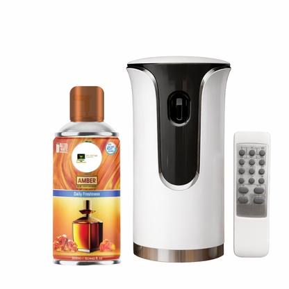 Premium Remote Control Automatic Air Freshener Dispenser with Free Air Freshener & Batteries