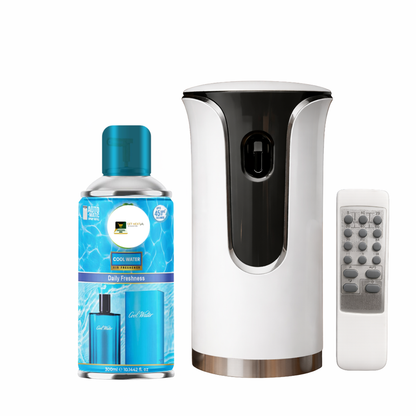 Premium Remote Control Automatic Air Freshener Dispenser with Free Air Freshener & Batteries