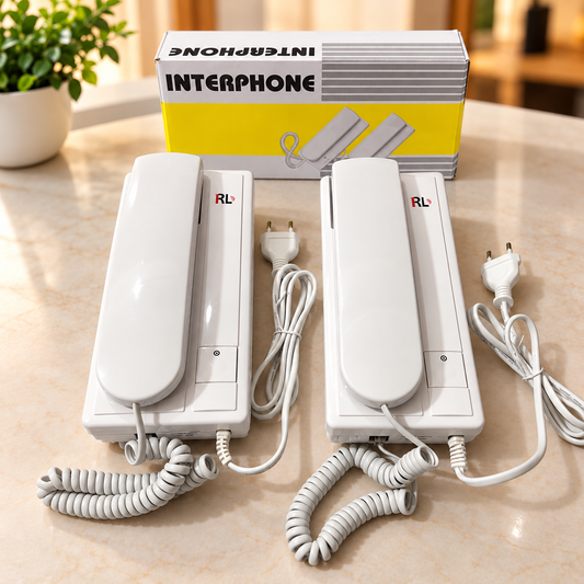 RL Intercom RL-209 | Wired Home Interphone | 2-Way Phone Intercom