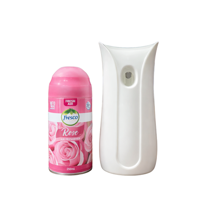 Fresco Smart Automatic Air Freshener Dispenser – Free Refill & Batteries