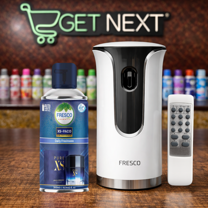 Fresco Premium Remote Control Automatic Air Freshener Dispenser with Free Air Freshener & Batteries