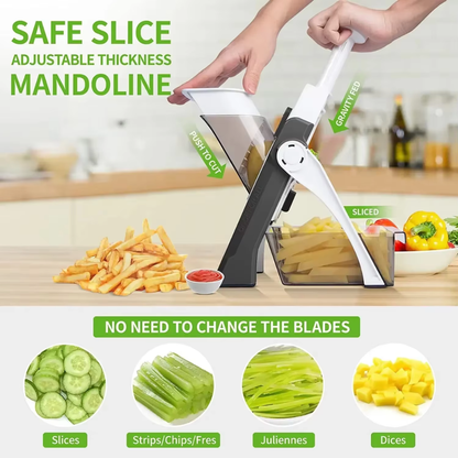 Multifunctional Kitchen Chopping Artifact – Vegetable & Fruits