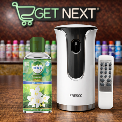 Fresco Premium Remote Control Automatic Air Freshener Dispenser with Free Air Freshener & Batteries