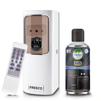 Fresco Remote Control  Air Freshener Dispenser with Free Fresco and Cells