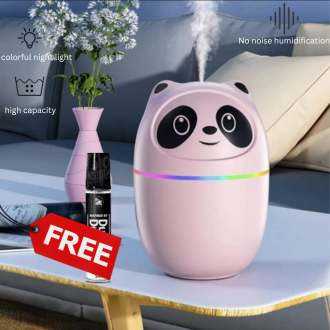 Cute Panda  USB Powered Humidifier Diffuser/Air Freshener With Free 5Ml Frigrance