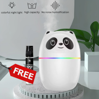 Cute Panda  USB Powered Humidifier Diffuser/Air Freshener With Free 5Ml Frigrance