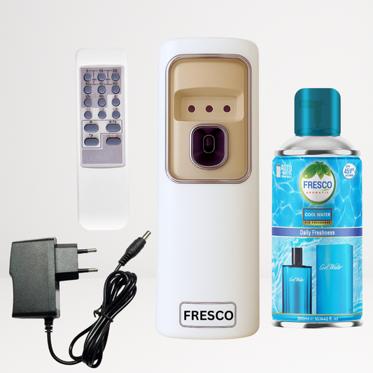 2 in 1 Automatic Remote Control Air Freshener Dispenser with Adopter plug and play