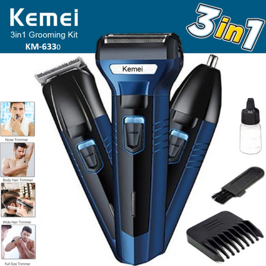 Kemei  3 in 1 Grooming Kit