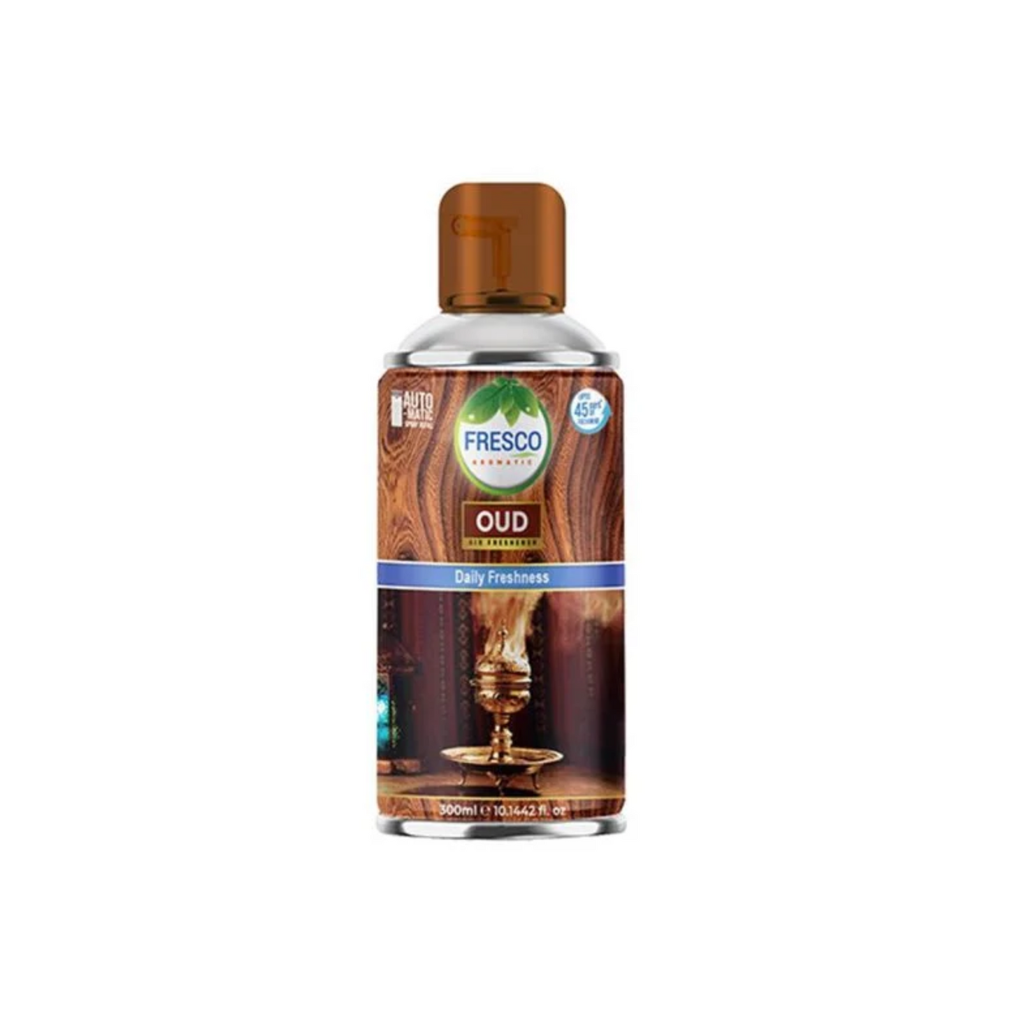 Fresco Air Freshener For Auto Dispanser 300ml Pck Of 2 Oud Aseel